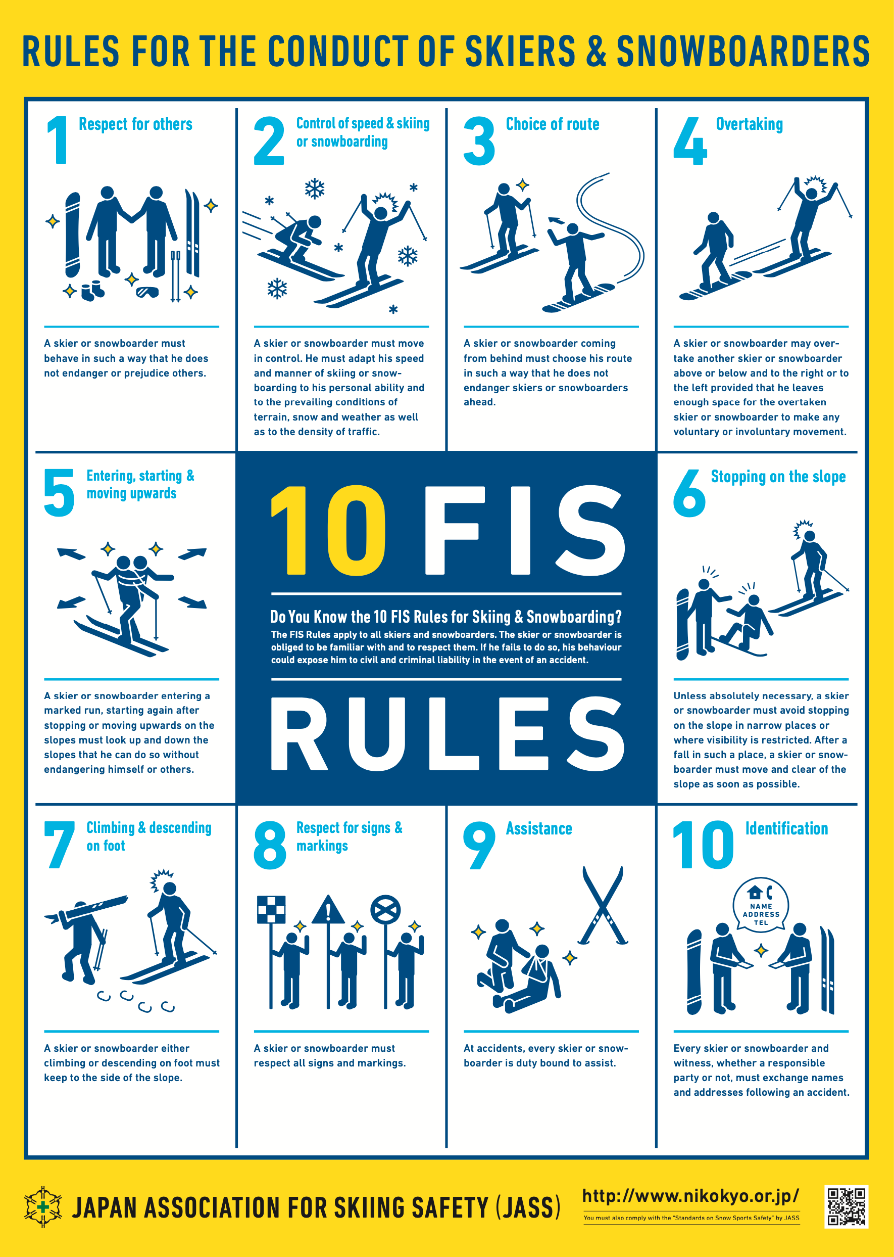 Ski Area Safety and Rules