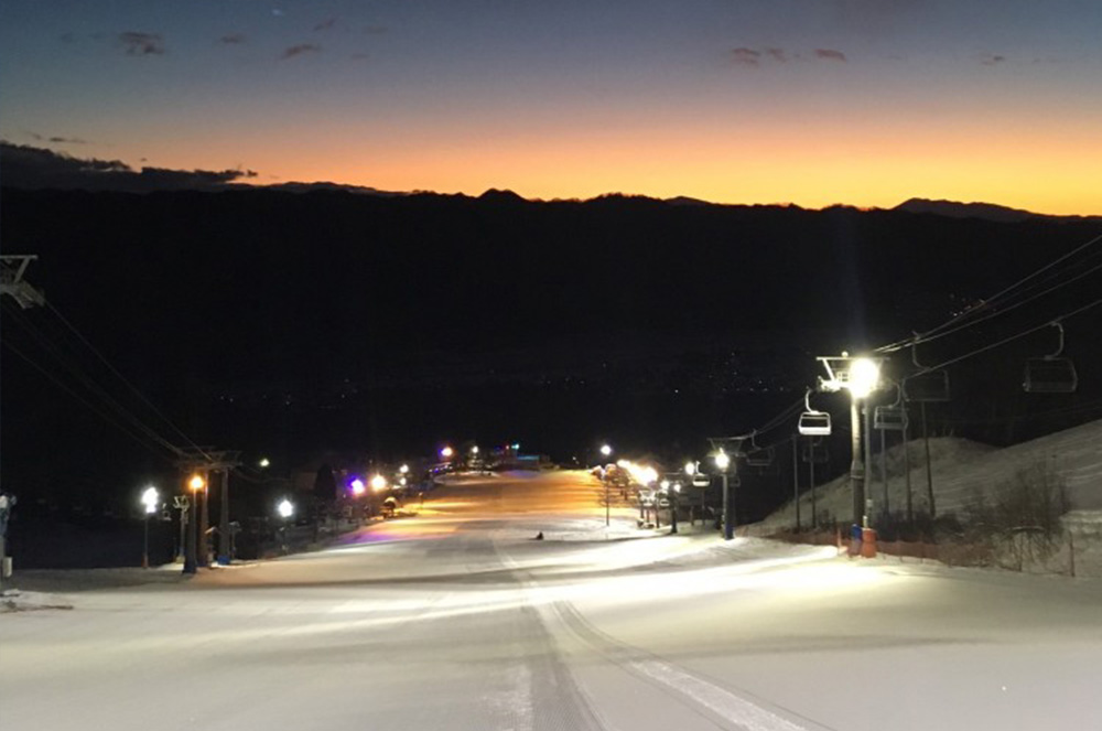 Sunrise Skiing