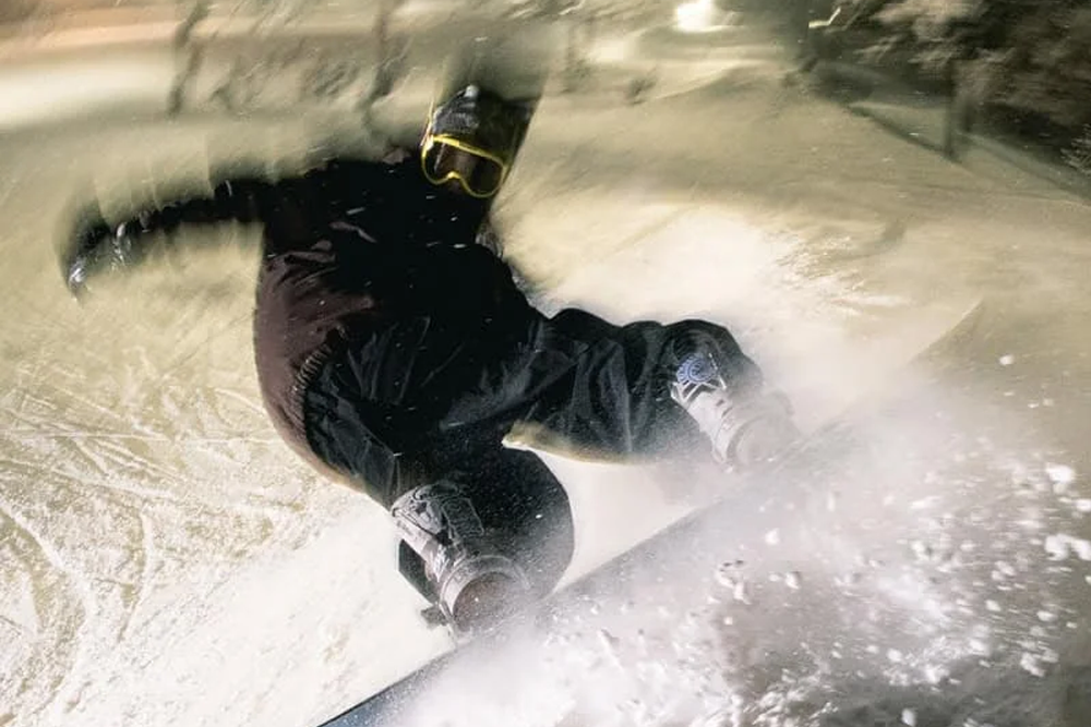 night skiing