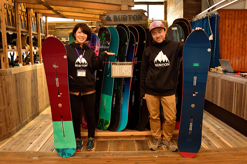 Burton Snowboard Rental Rental Hakuba Goryu Snow Resort